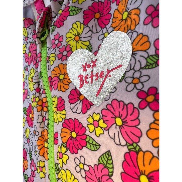 Betsey Johnson Girls 2-Piece Swimsuit Set Bathing Suit – Size 14 BNWT - Picture 10 of 12